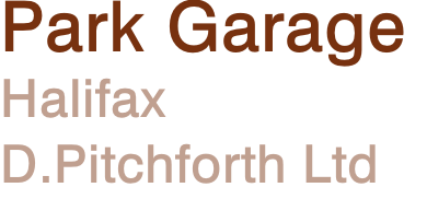 Park Garage  Halifax  D.Pitchforth Ltd